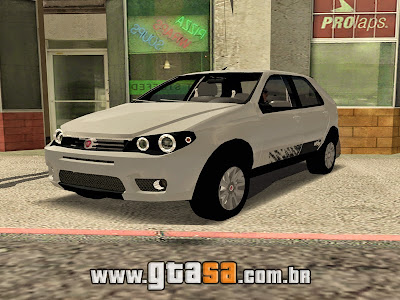 Fiat Palio Way 2015 para GTA San Andreas